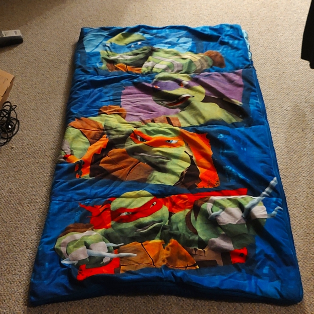 Boys Ninja Turtles sleeping bag